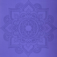 Yogamat Mandala Flower Lovely Lilac